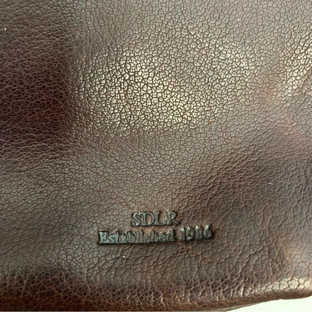 SADDLER SDLR Leather Flap Messenger Crossbody Bag - Picture 3 of 7